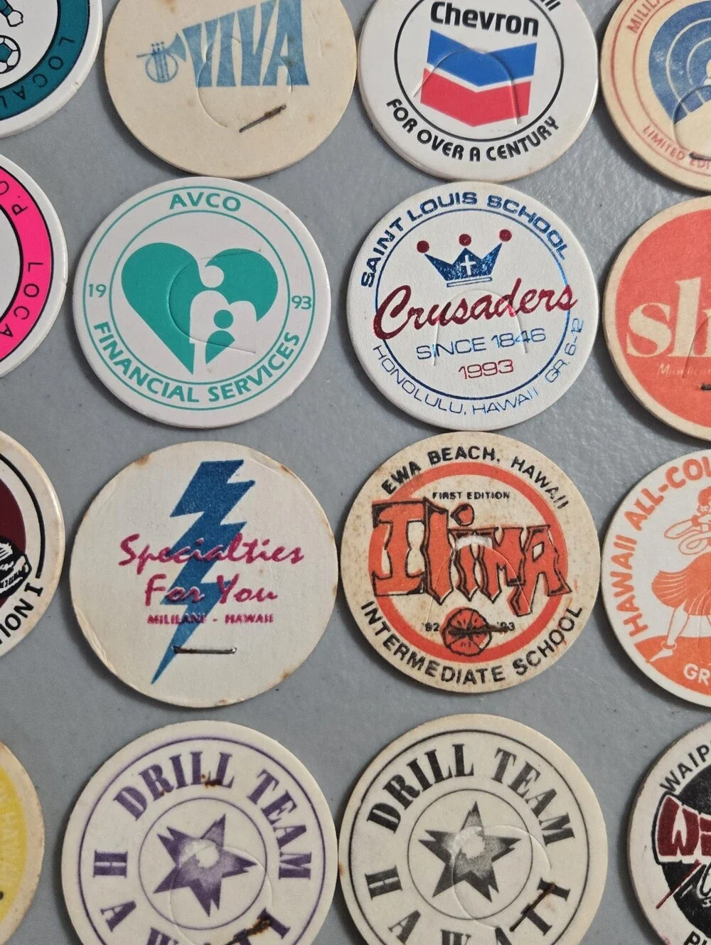 N/A vintage pogs